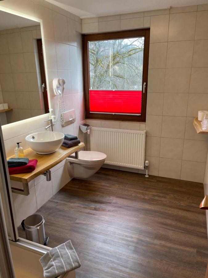 Hotel Pension Berghaus Sieben Bad Laasphe Buitenkant foto